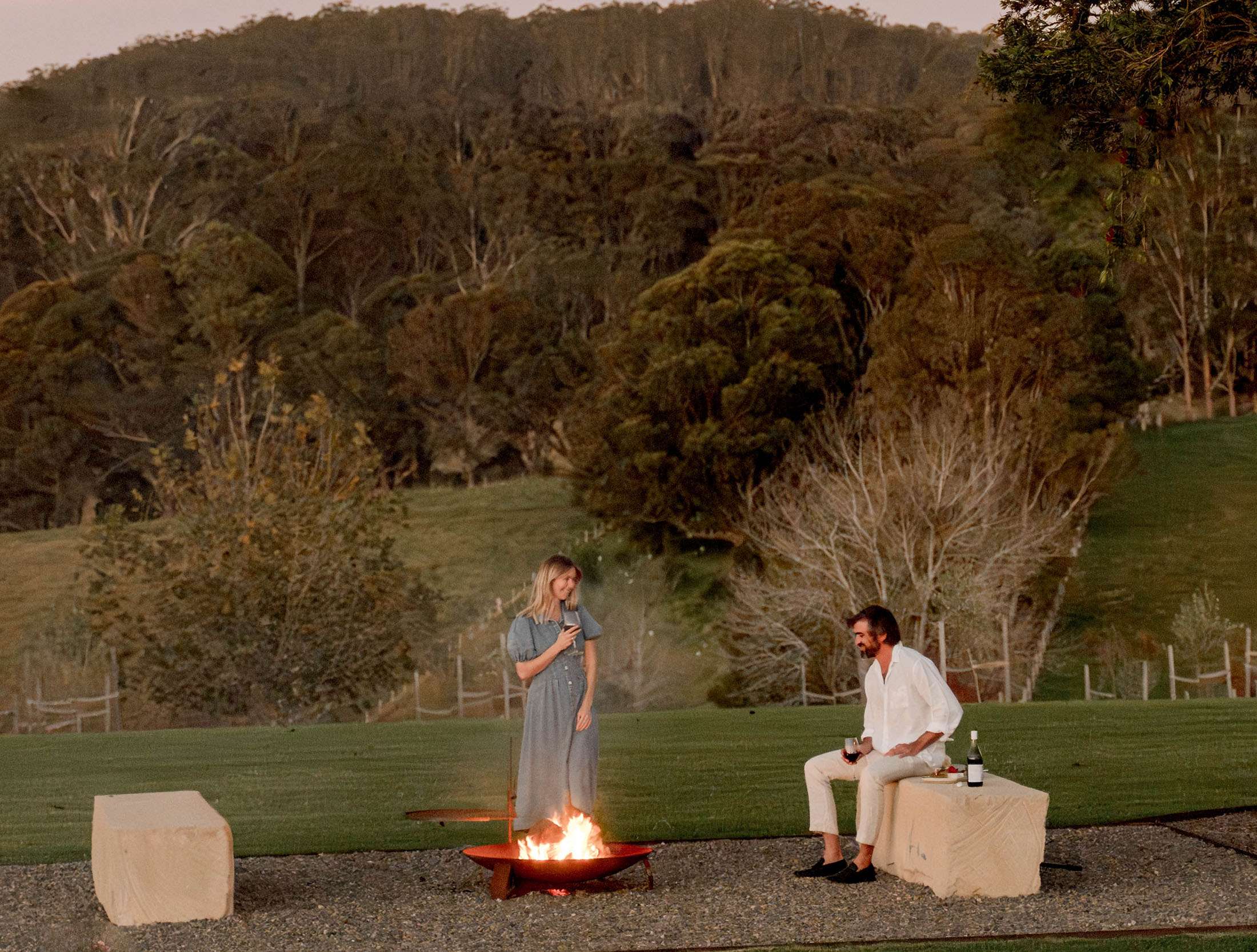 Fire Pits at the Farms