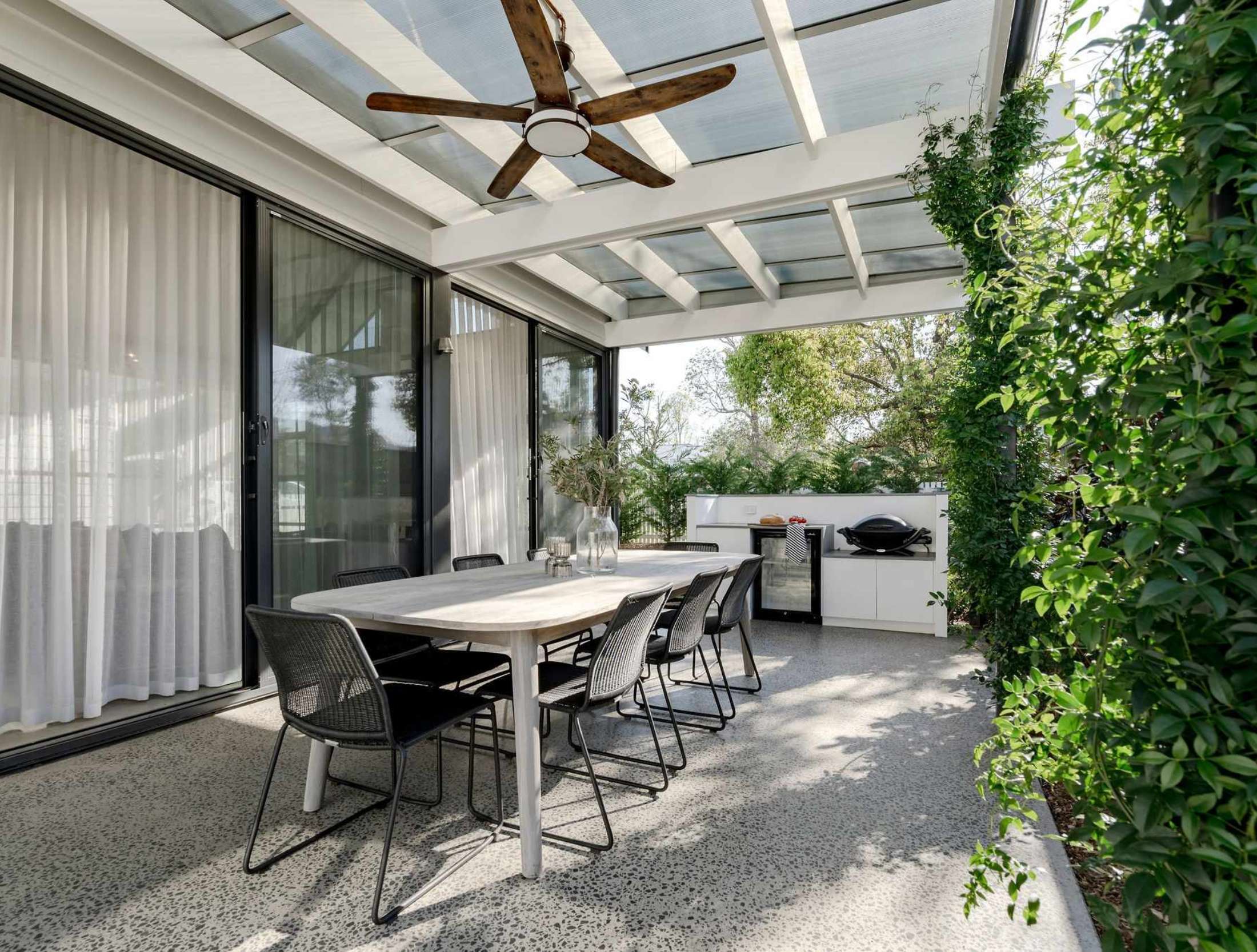 Maple on Edward Outdoor entertaining BBQ