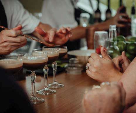 Popup bar & cocktail classes